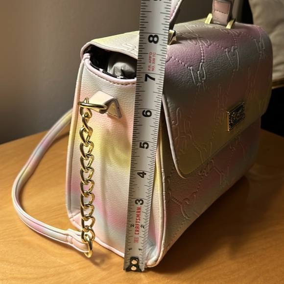 NWT Luv BETSEY JOHNSON Purse Crossbody Satchel Bag Addy Pastel LBADDY - Picture 6 of 16